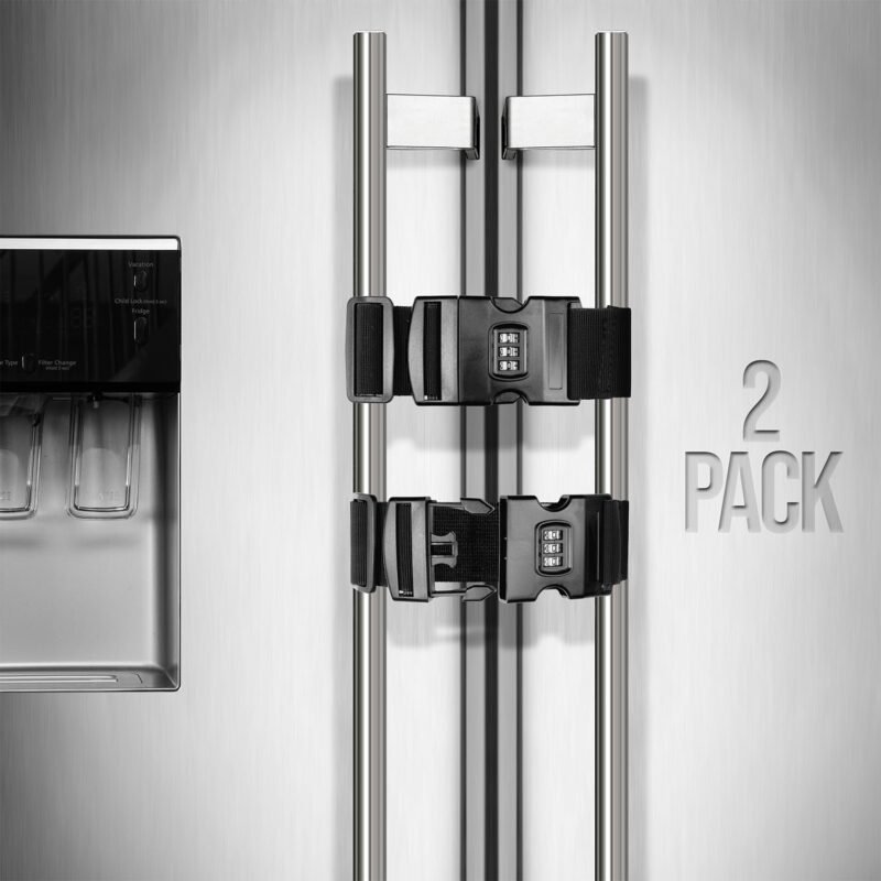 Secure Your Snacks: The Ultimate Fridge Lock for Kids & Adults!