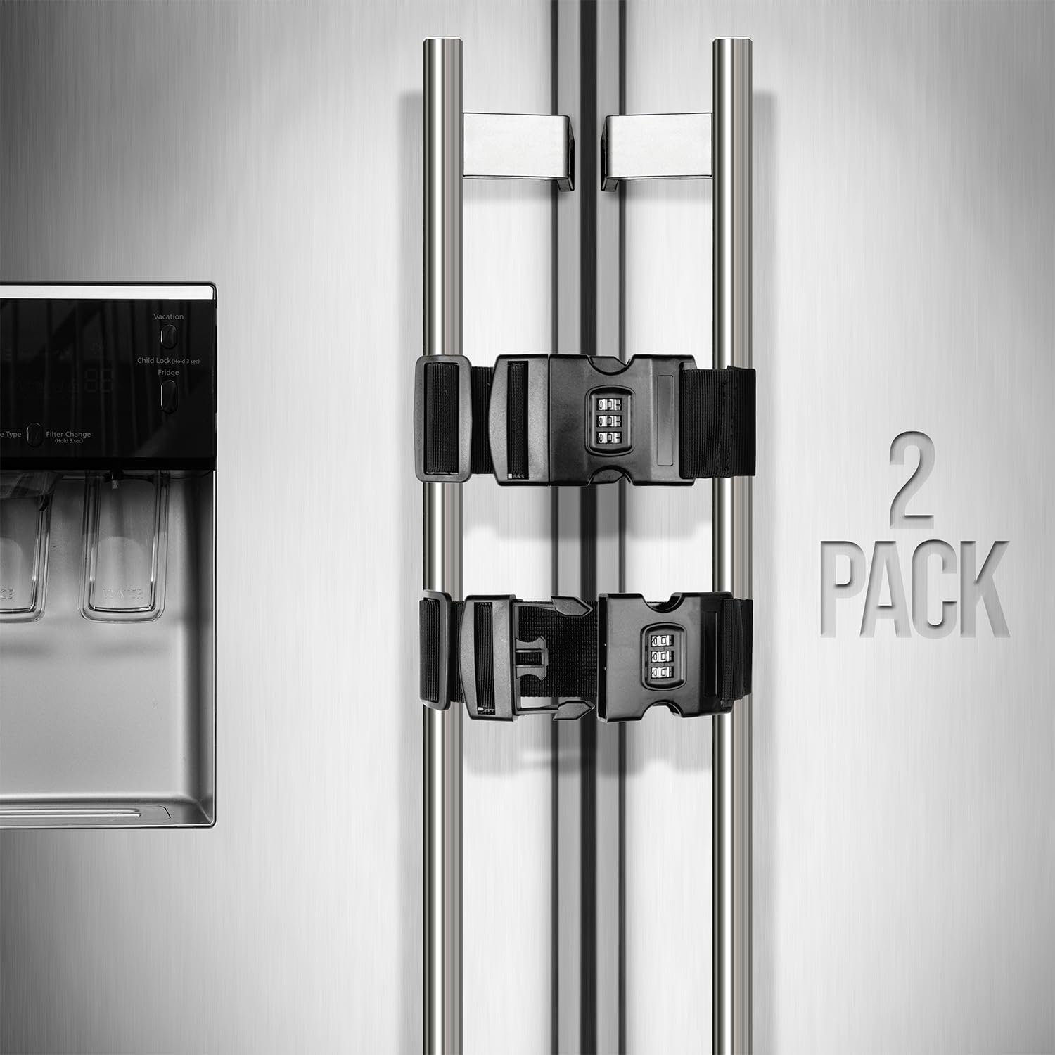 Secure Your Snacks: The Ultimate Fridge Lock for Kids & Adults!
