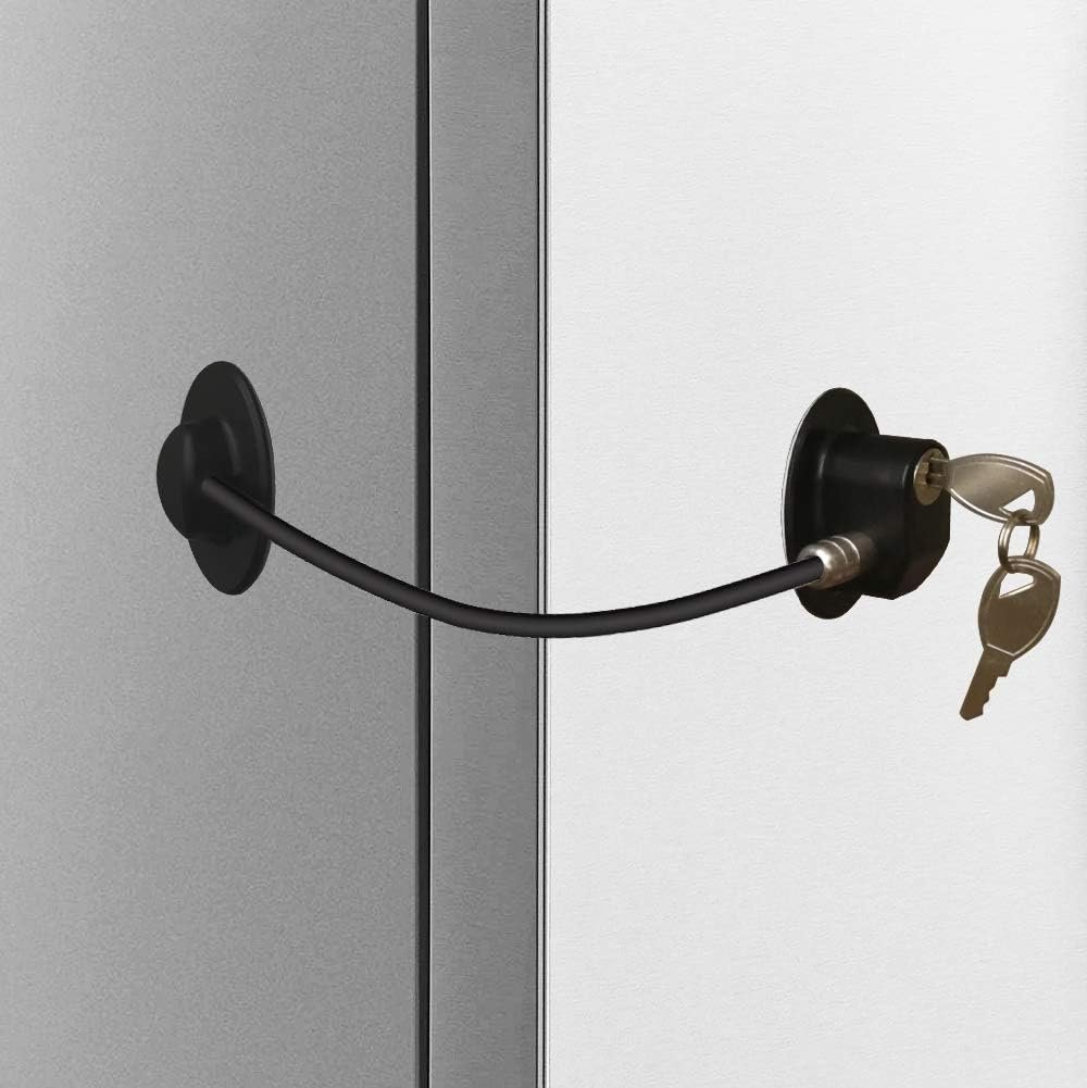 Secure Your Snacks: The Ultimate Refrigerator Door Lock Review