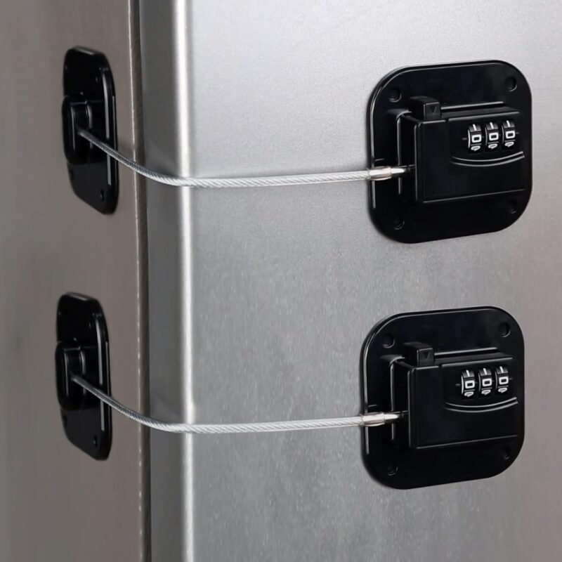 Secure Your Space: Review of the Heavy Duty Refrigerator Lock (2 Pack)