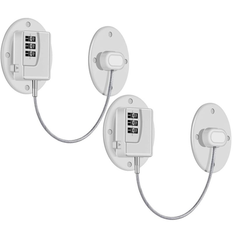 Secure Your Sweets: The Ultimate 2 Pack Heavy Duty Refrigerator Lock Review!