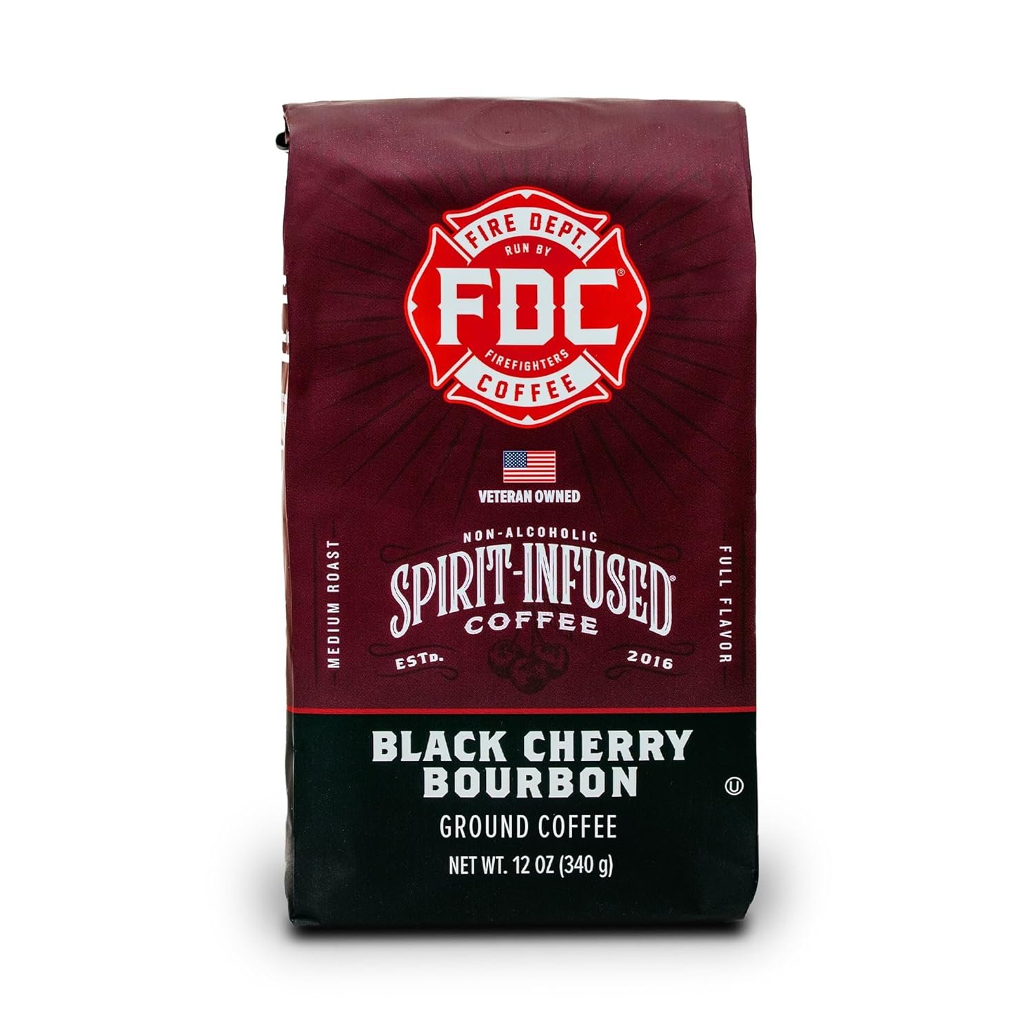 Sip & Support: The Bold Taste of Fire Department Coffee - Black Cherry Bourbon!