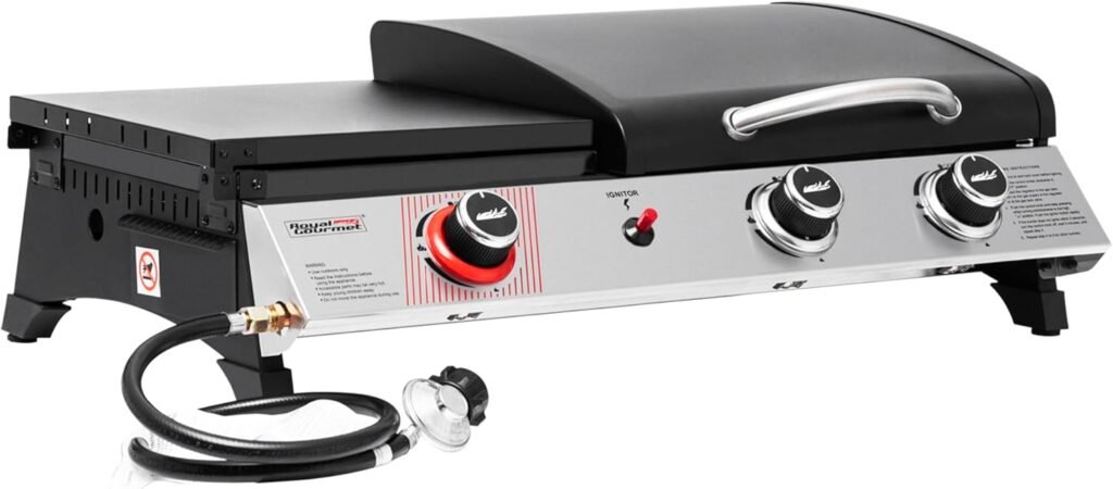 Sizzle and Grill: A Review of the Royal Gourmet PD1305H 3-Burner Propane Combo