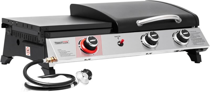 Sizzle and Grill: A Review of the Royal Gourmet PD1305H 3-Burner Propane Combo