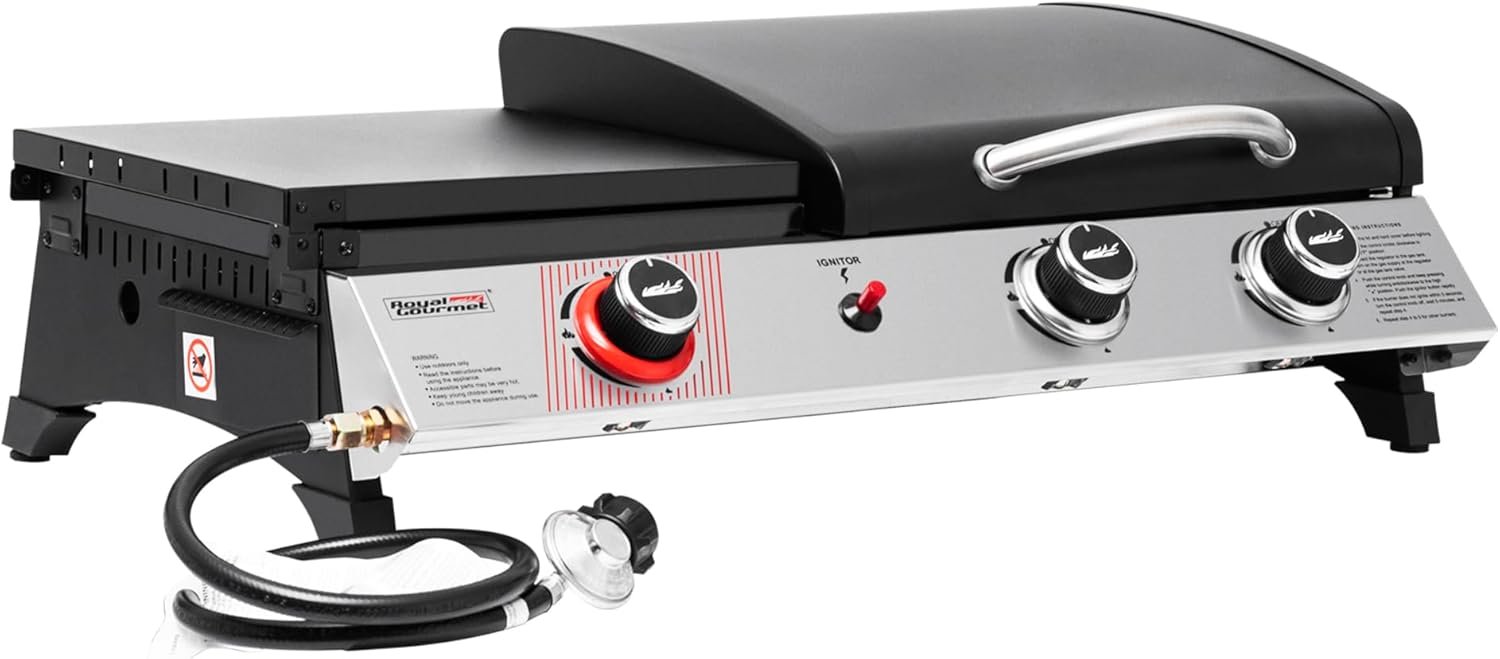 Sizzle and Grill: A Review of the Royal Gourmet PD1305H 3-Burner Propane Combo
