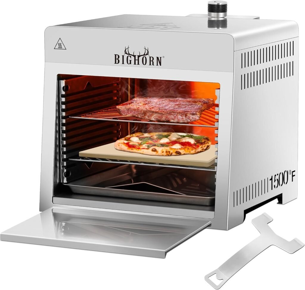 Sizzle and Serve: The BIG HORN OUTDOORS Infrared Grill Review