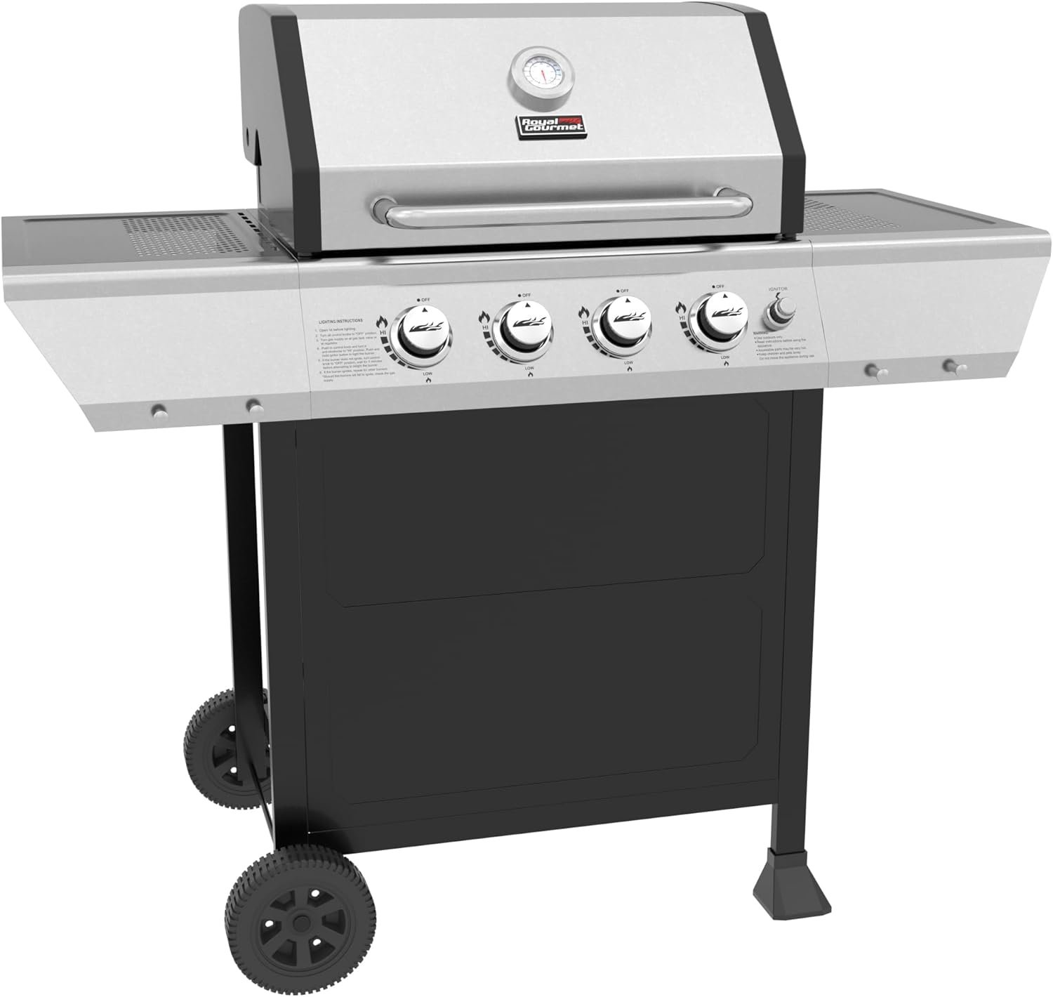 Sizzle and Serve: The Royal Gourmet 4-Burner Propane Gas Grill Review