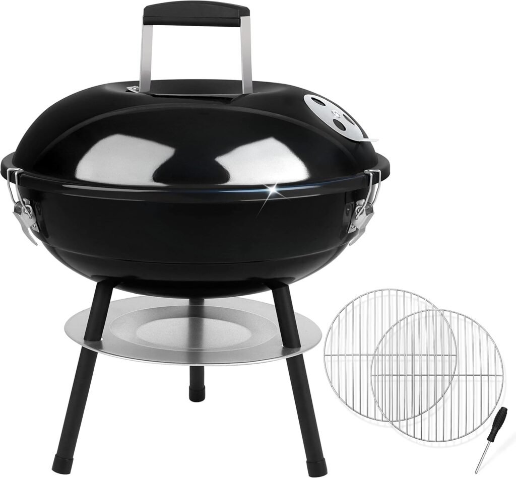 Sizzle Anywhere: Joyfair 14-Inch Portable Charcoal Grill Review
