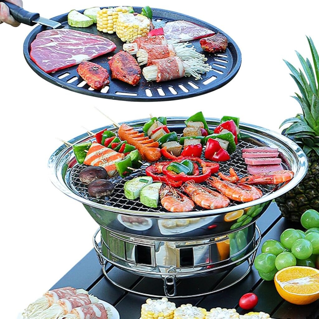 Sizzle Anywhere: The Ultimate Korean BBQ Grill for Indoor and Outdoor Feasts!