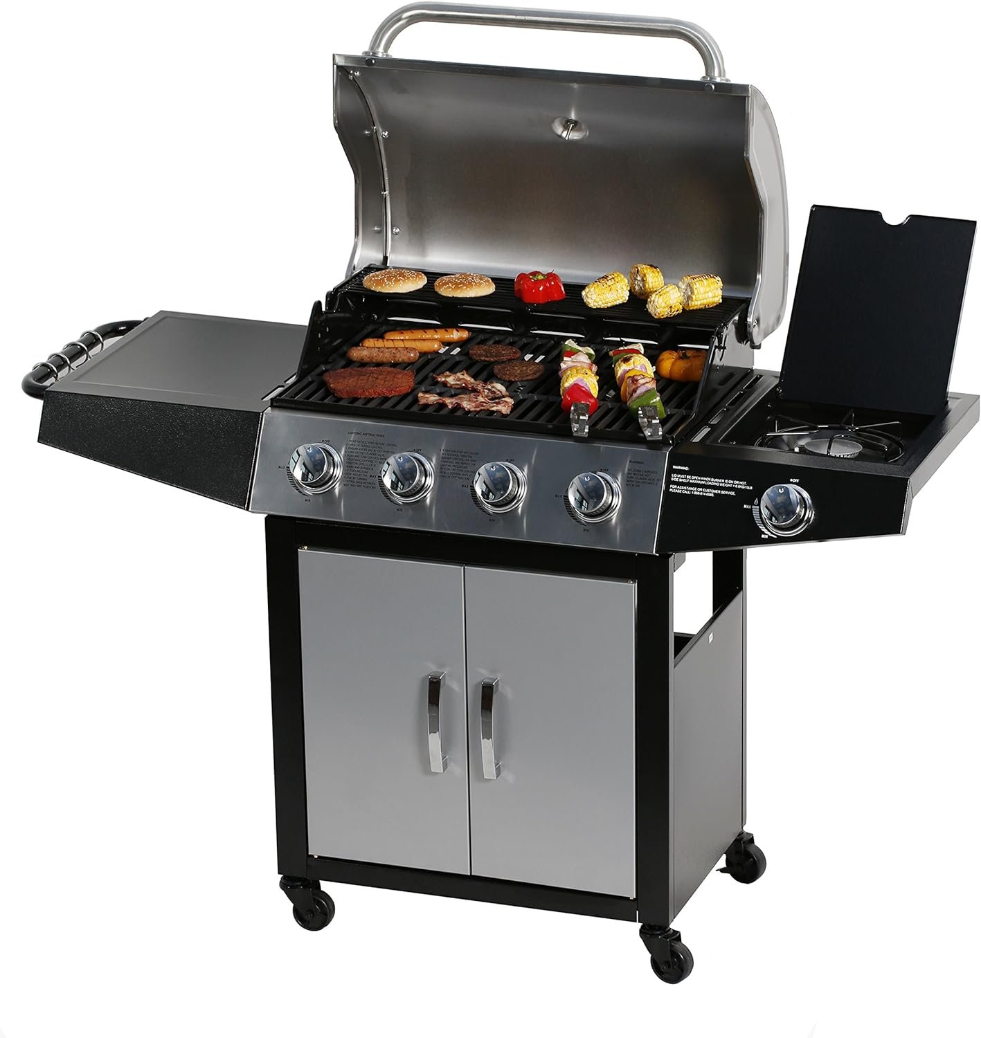 Sizzle in Style: MASTER COOK 4-Burner Gas Grill Review