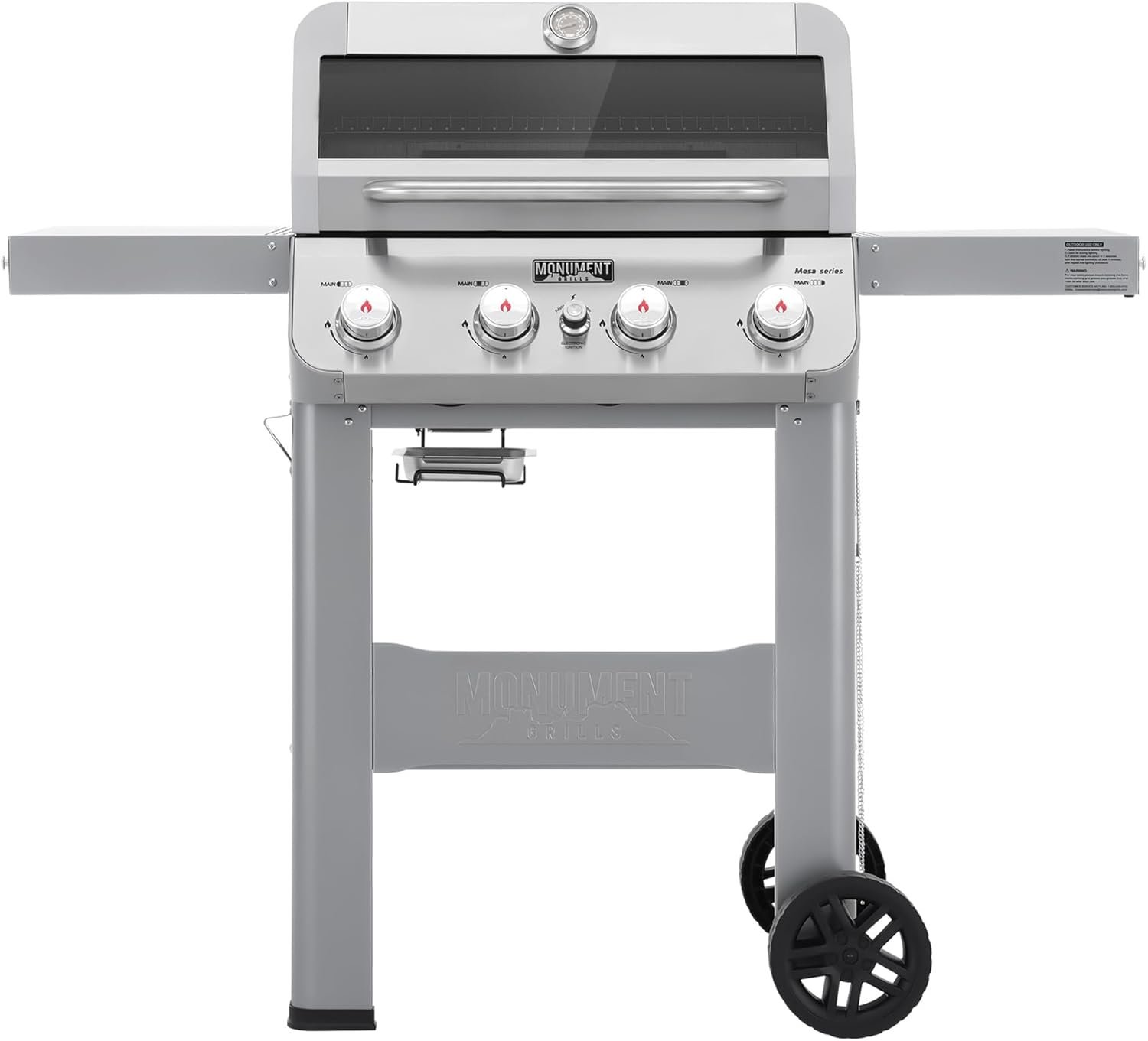 Sizzle in Style: Monument Grills 4-Burner Liquid Propane Grill Review