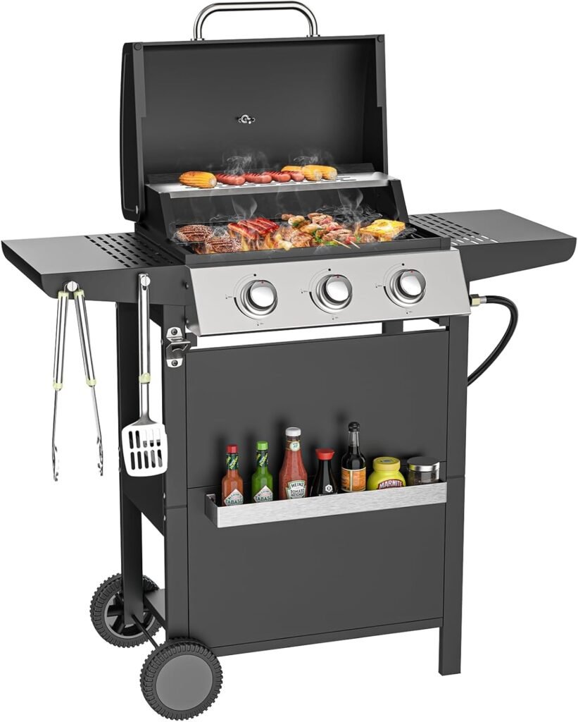 Sizzle in Style: Review of the 3 Burner Stainless Steel BBQ Grill