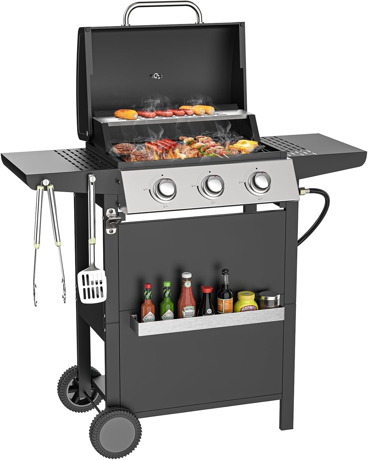 Sizzle in Style: Review of the 3 Burner Stainless Steel BBQ Grill