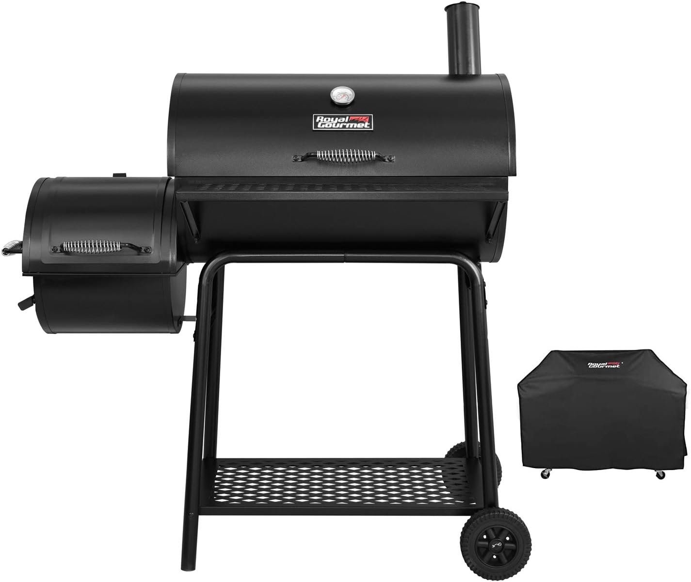 Sizzle in Style: Royal Gourmet CC1830FC Charcoal Grill & Offset Smoker Reviewed!