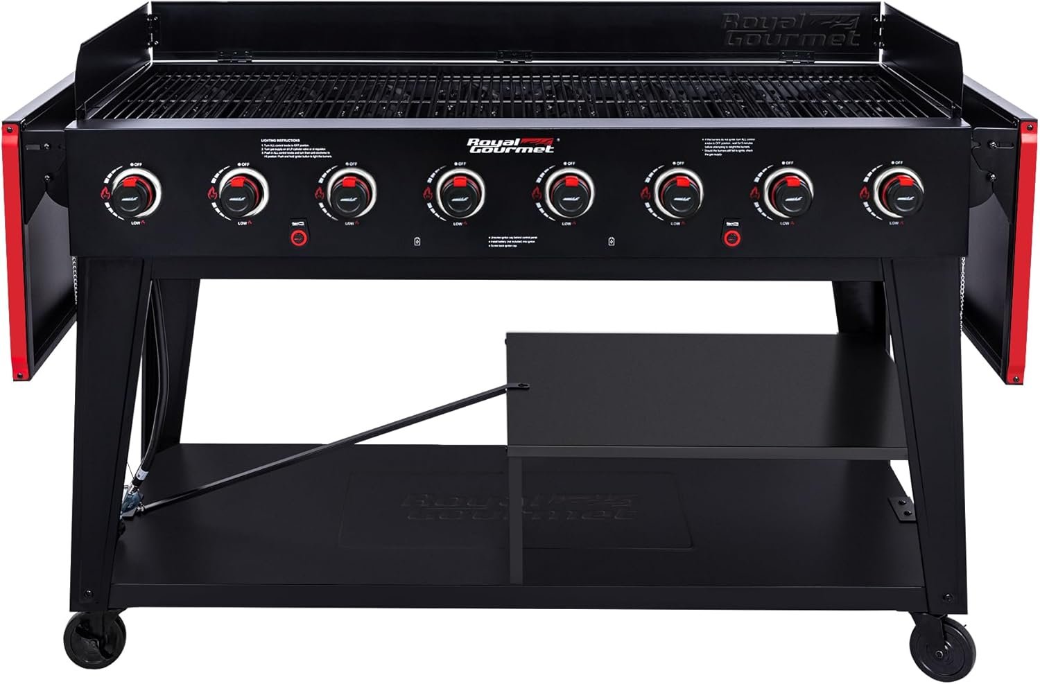 Sizzle in Style: Royal Gourmet GB8003 8-Burner Propane Grill Review for Ultimate Outdoor Cookouts