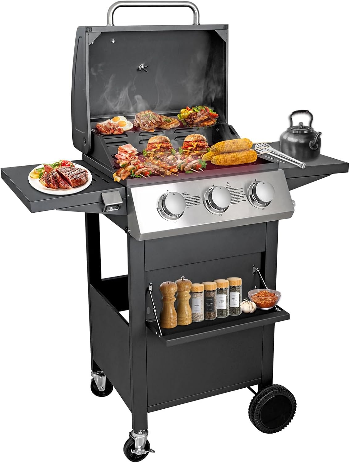 Sizzle This Summer: The Ultimate 3 Burner BBQ Gas Grill Review!