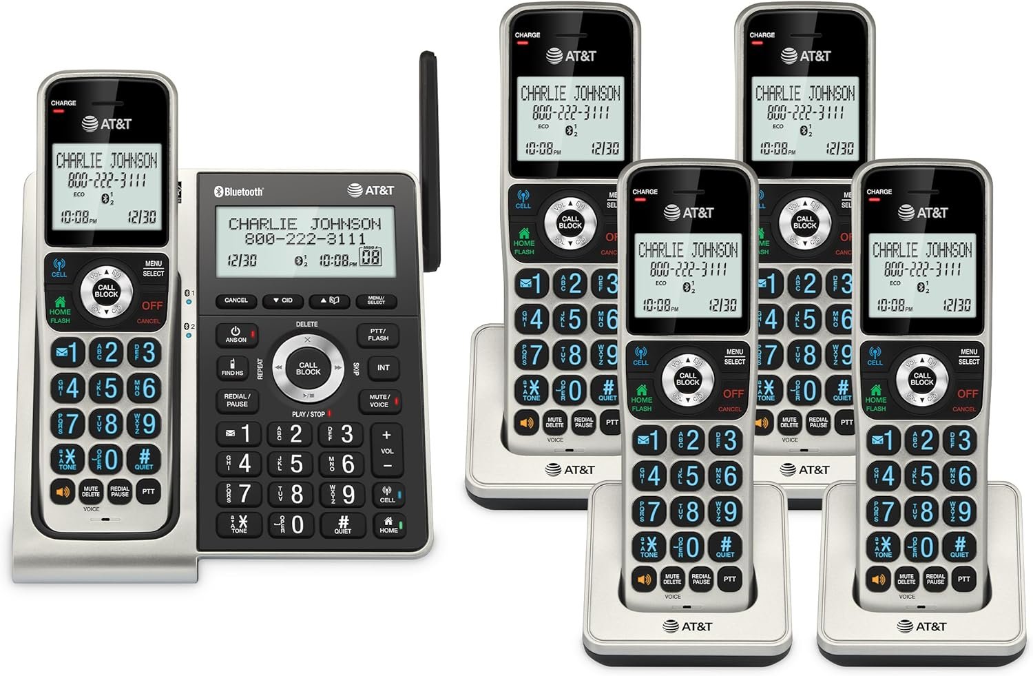 Stay Connected: AT&T BL3107-5 Cordless Phone with Bluetooth and Smart Call Blocker Reviewed!