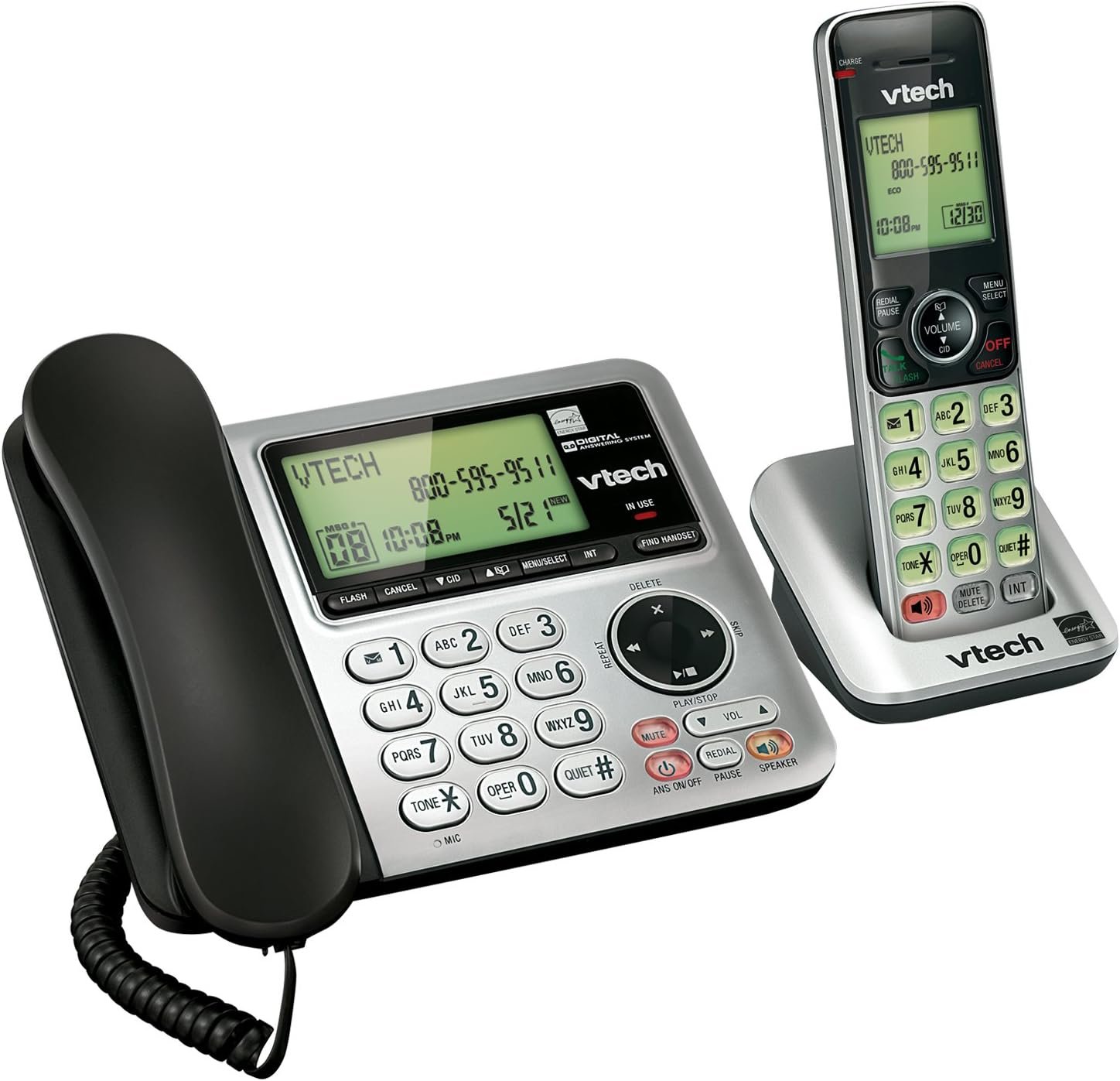Stay Connected with the VTech CS6649: Your Ideal Corded/Cordless Phone Solution!