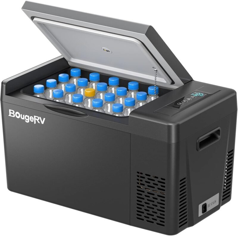 Stay Cool on the Go: BougeRV 12V Portable Refrigerator Review