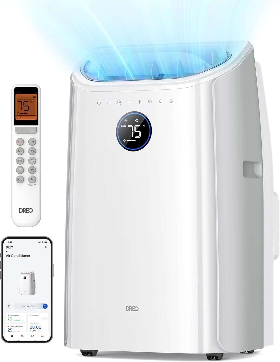 Stay Cool with the Dreo Portable Air Conditioner: The Ultimate 12,000 BTU Solution for Your Bedroom