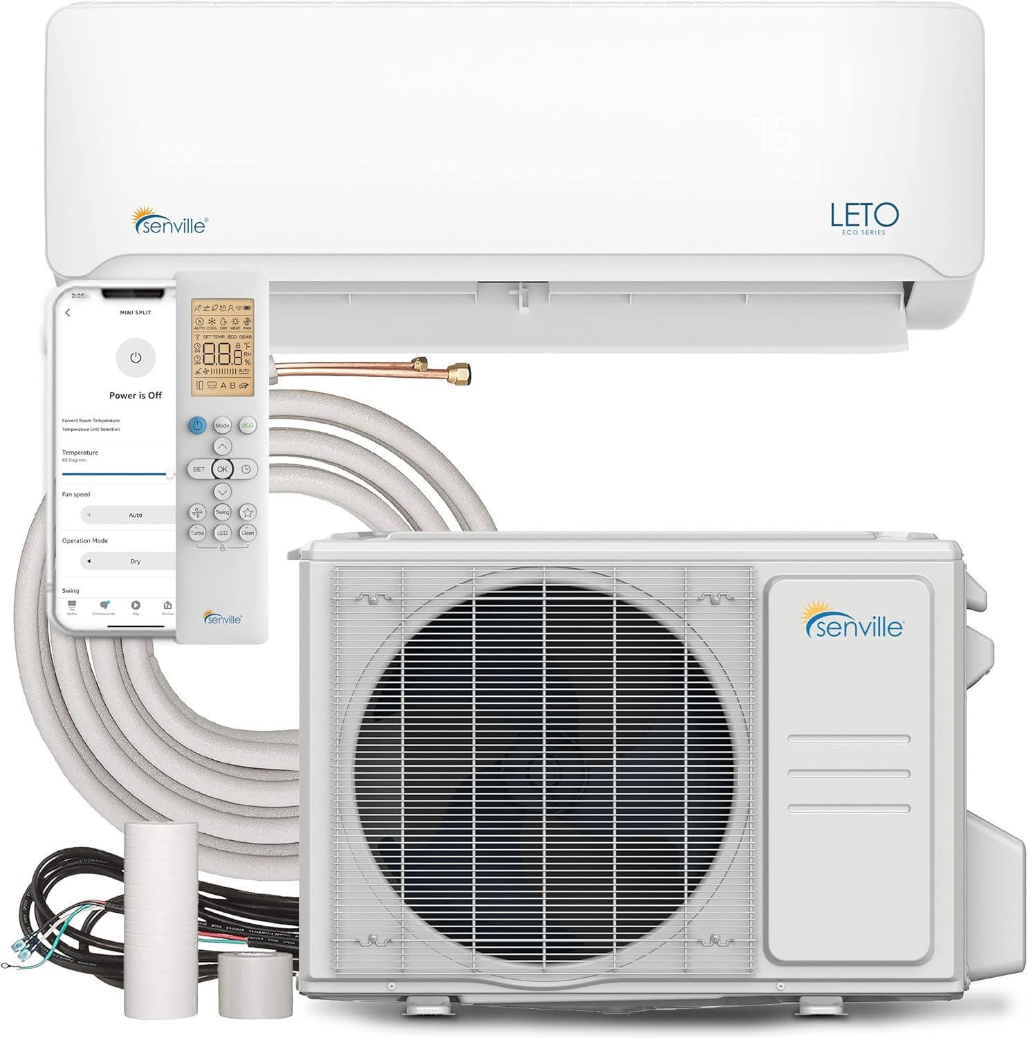 Stay Cool with the Senville LETO Mini Split: Your Alexa-Compatible Air Solution!