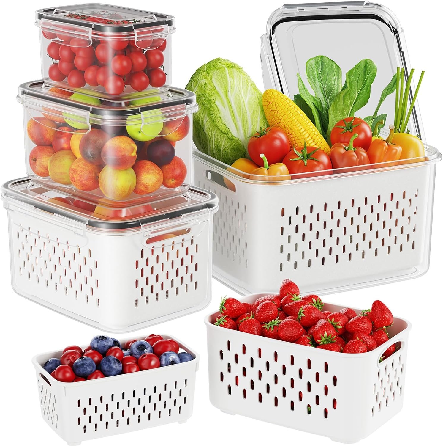 Stay Fresh: Review of 4 Pack Fruit Containers for Ultimate Fridge Organization