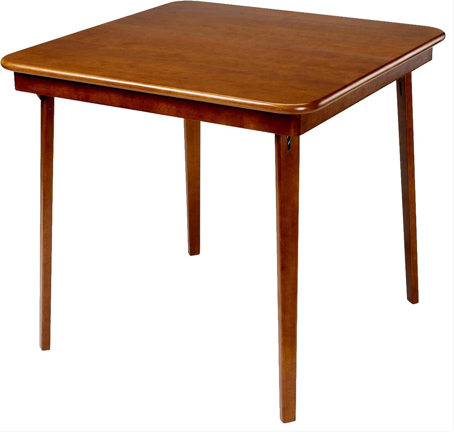 Stylish & Functional: MECO Stakmore Classic Wood Folding Card Table Review