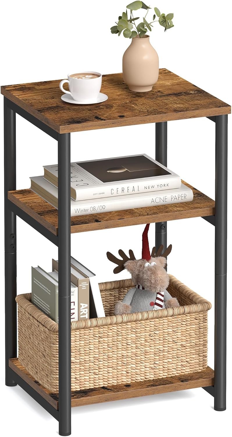 Stylish Versatility: The VASAGLE Rustic Side Table Review