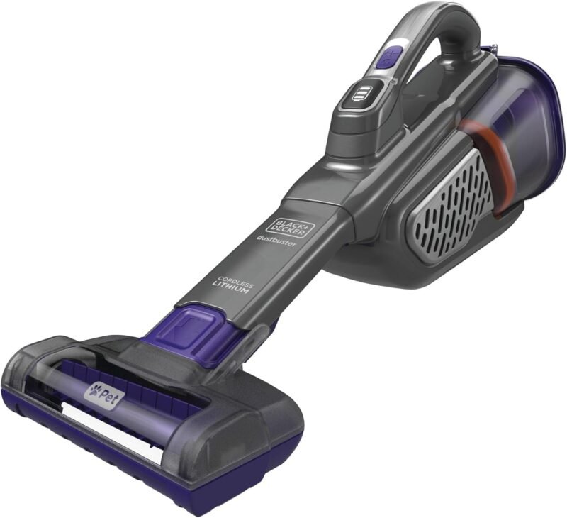Tackle Pet Hair with Ease: BLACK+DECKER Dustbuster Furbuster Review!