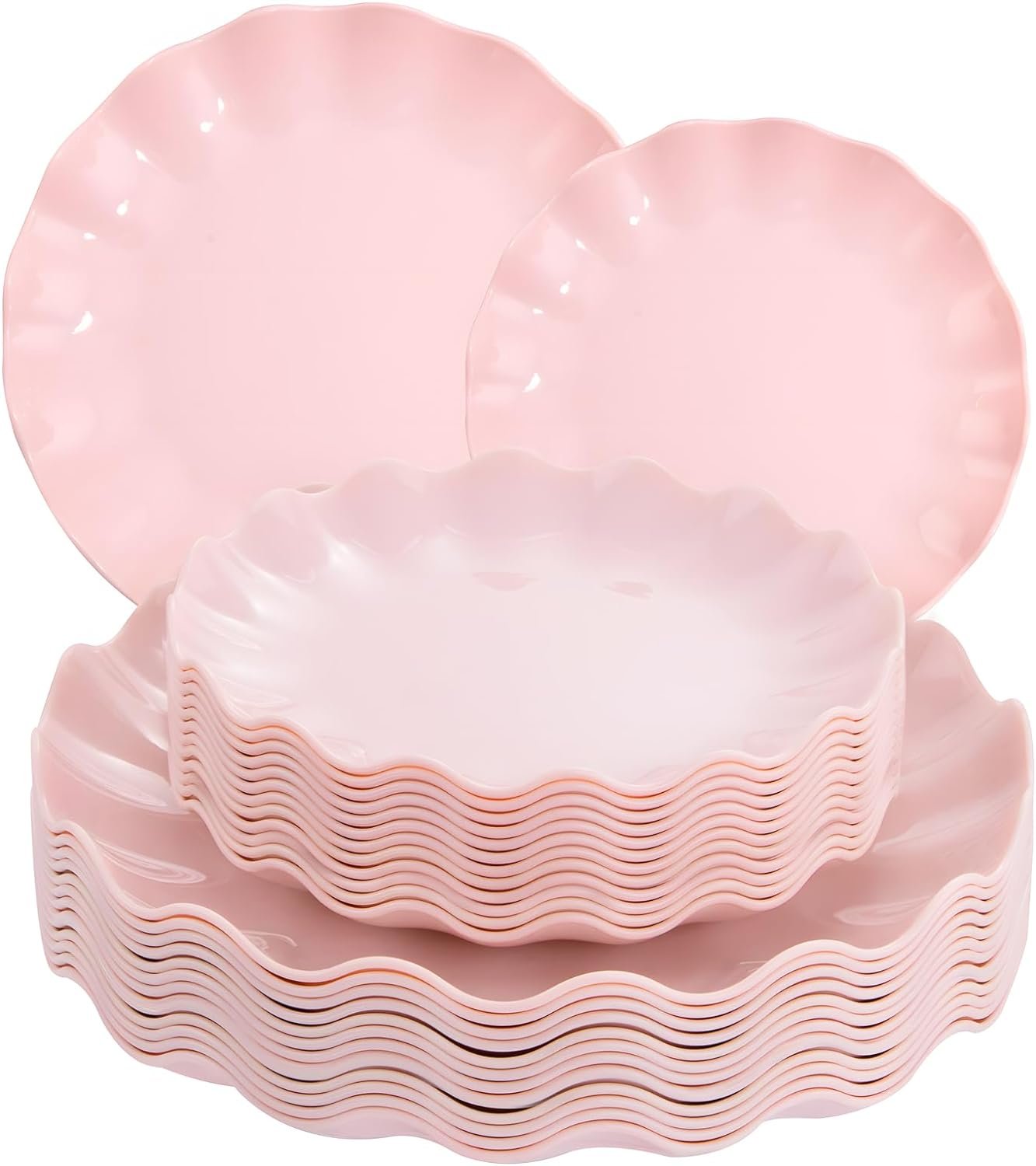 The Perfect Touch: LIYH 24pcs Pink Plates for Every Celebration!