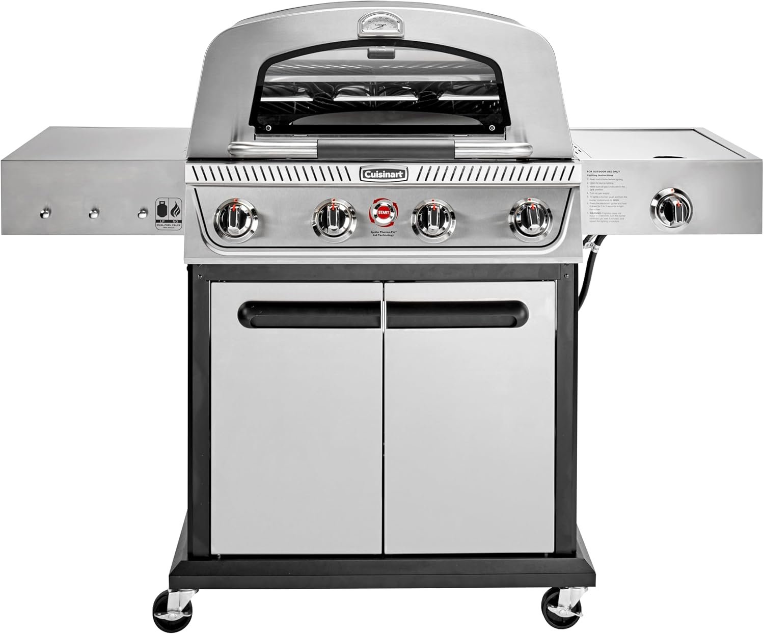 The Ultimate BBQ Solution: Cuisinart Propel+ 4-Burner 3-in-1 Gas Grill Review