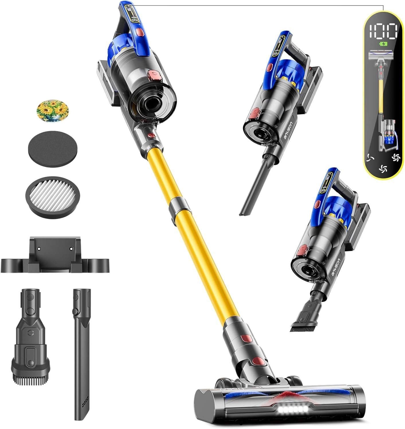 The Ultimate Cleaning Solution: Review of the 45Kpa Cordless Vacuum Cleaner