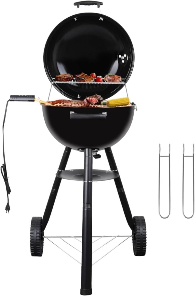The Ultimate Review: CUKOR 2 in 1 Electric & Charcoal BBQ Grill for All Seasons!