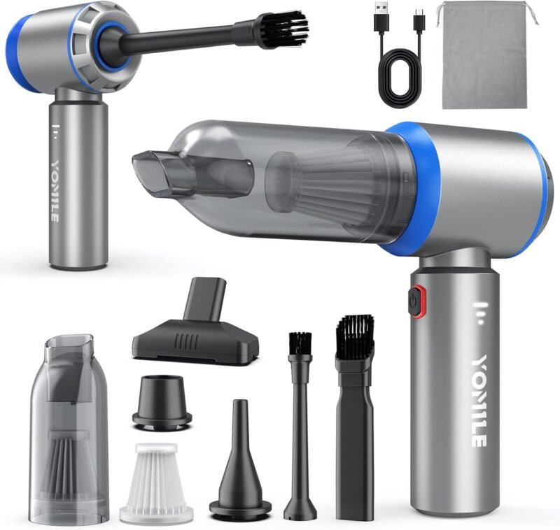 Tidy Up Anywhere: The Ultimate 2-in-1 Mini Vacuum Cleaner Review