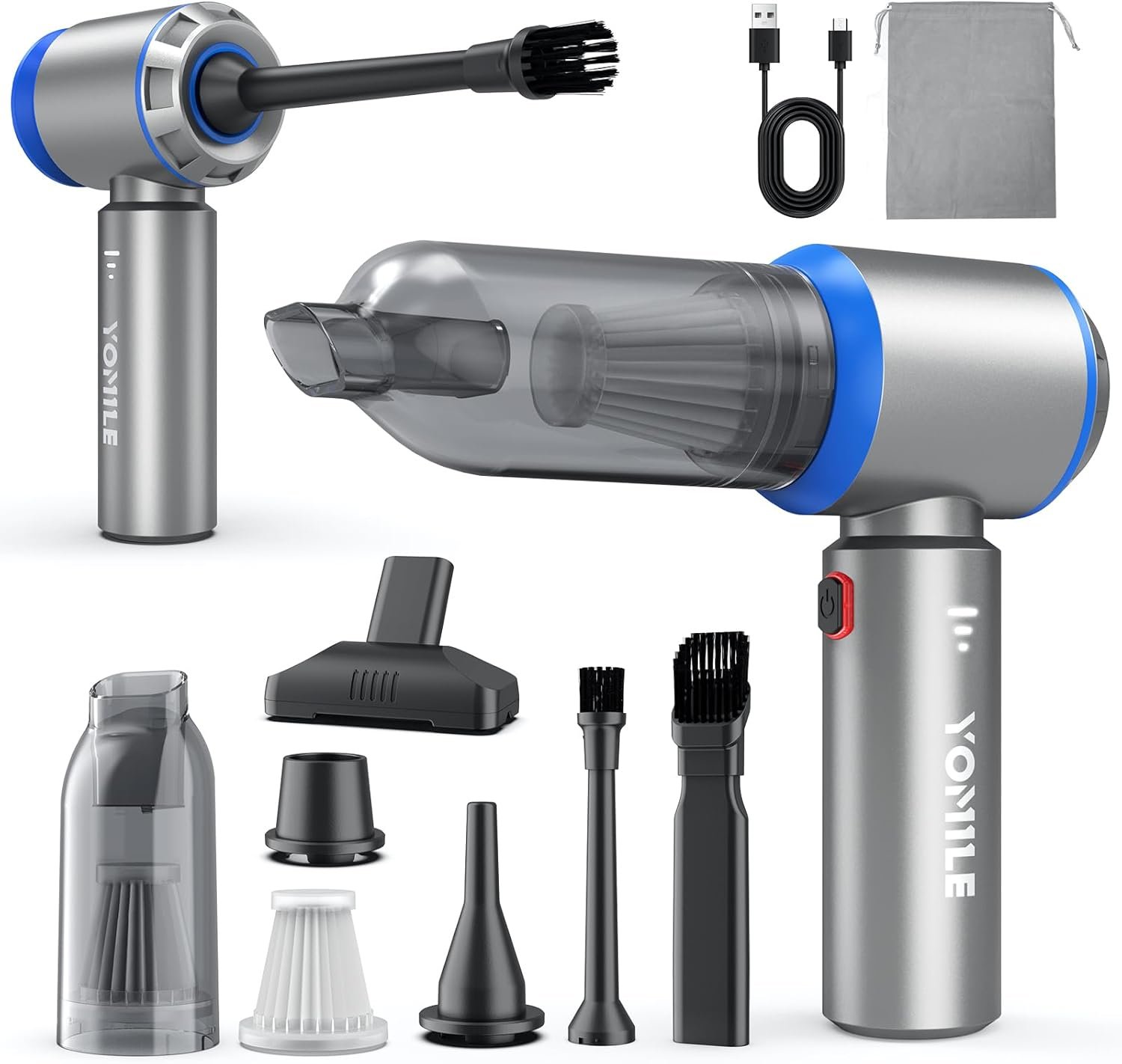 Tidy Up Anywhere: The Ultimate 2-in-1 Mini Vacuum Cleaner Review