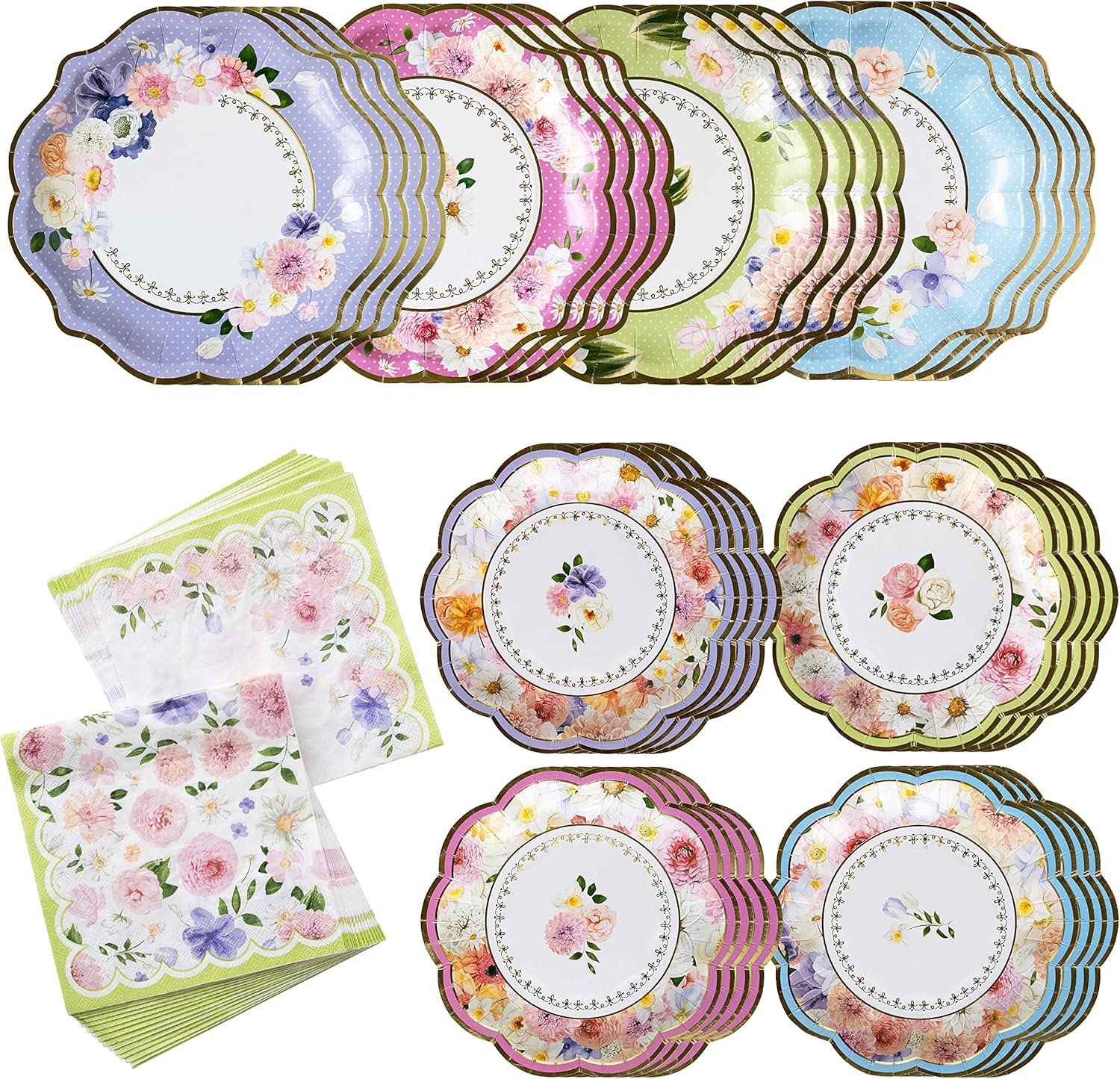 Transform Your Celebration: Kate Aspen's Colorful Tea Party Tableware Set Review