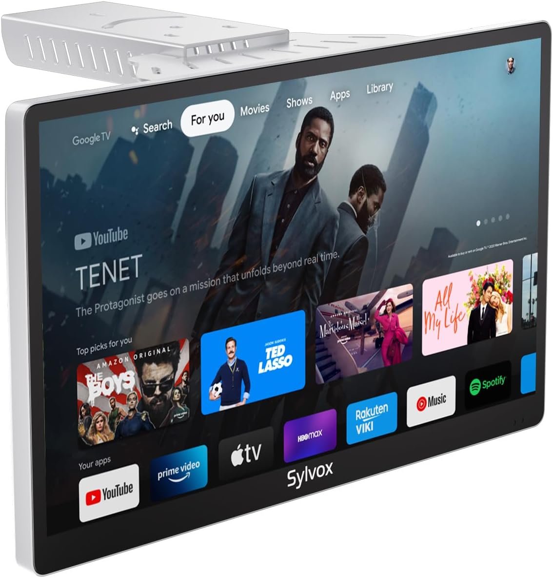 Transform Your Cooking Experience with SYLVOX Kitchen TV: The Ultimate Smart Display!
