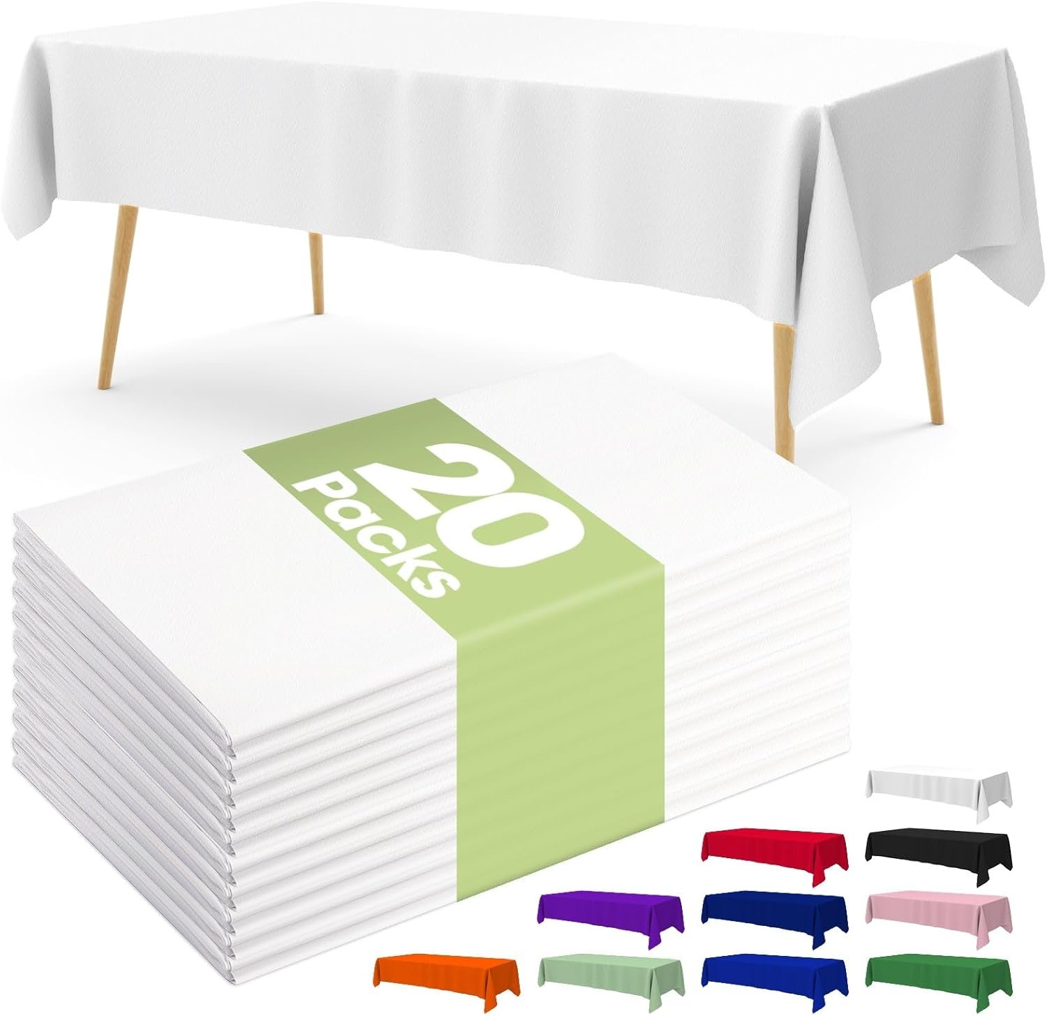Transform Your Events with Pureegg's Disposable Plastic Table Cloths