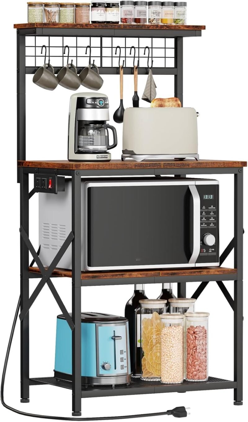 Transform Your Kitchen: The Furologee Bakers Rack Review