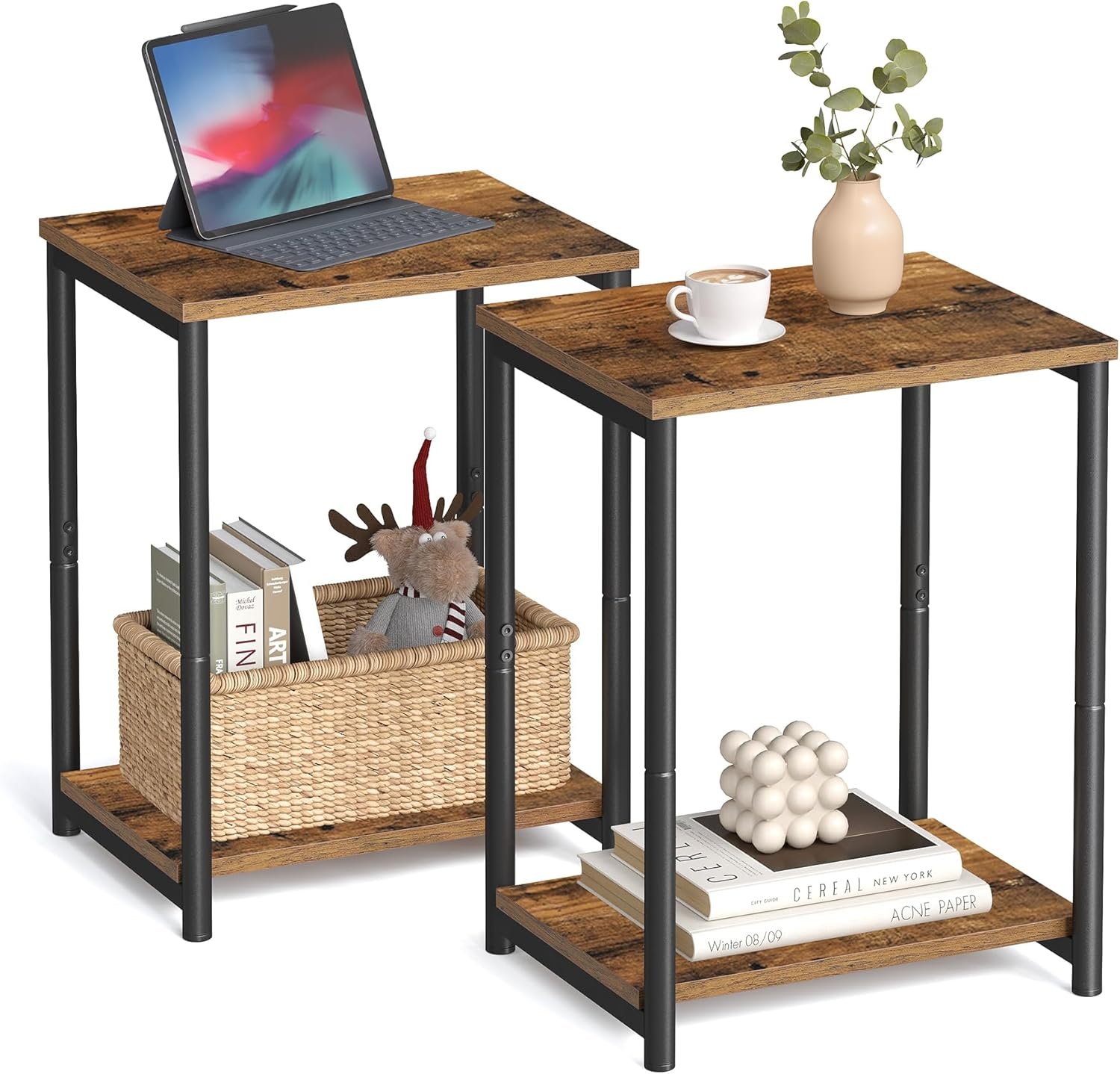 Transform Your Space: Review of VASAGLE Side Tables Set of 2