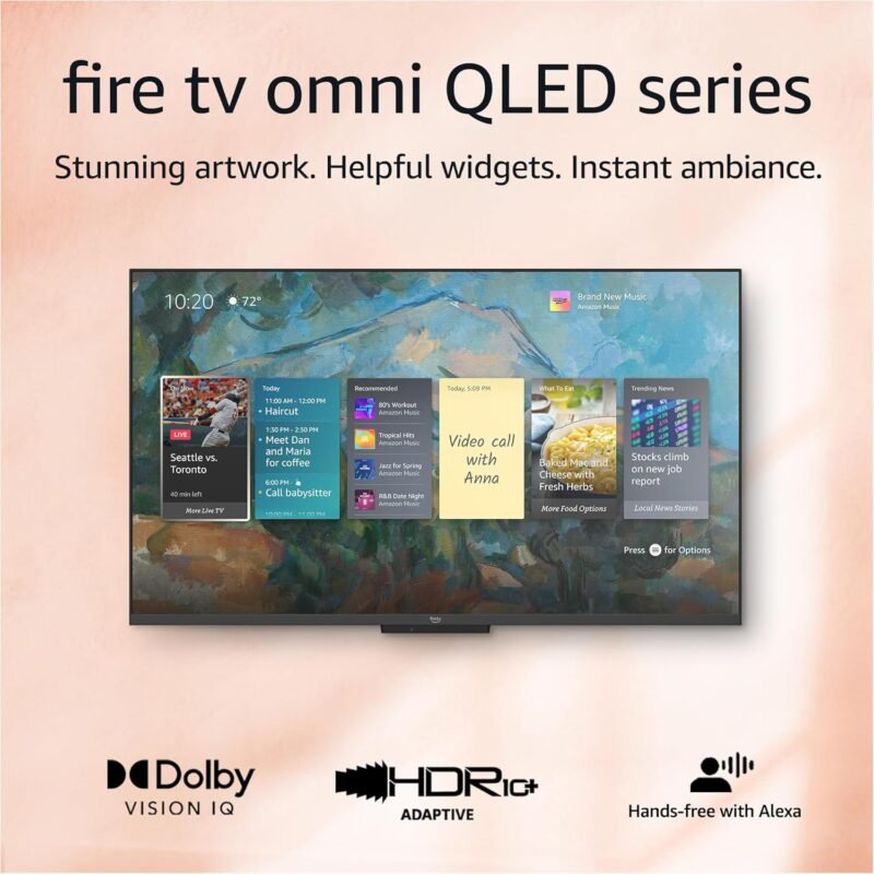 Transform Your Viewing Experience: Amazon Fire TV 50" Omni QLED 4K Review