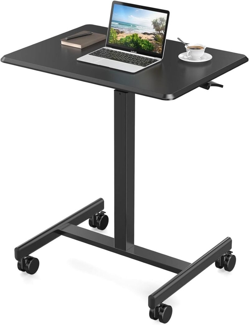Transform Your Workspace: The Sweetcrispy Mobile Rolling Standing Desk Review