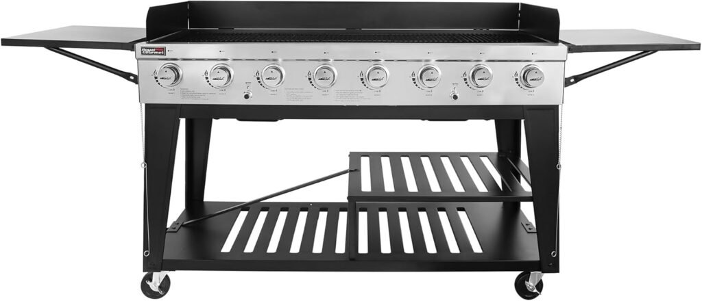 Ultimate Backyard BBQ: The Royal Gourmet 8-Burner Gas Grill Review