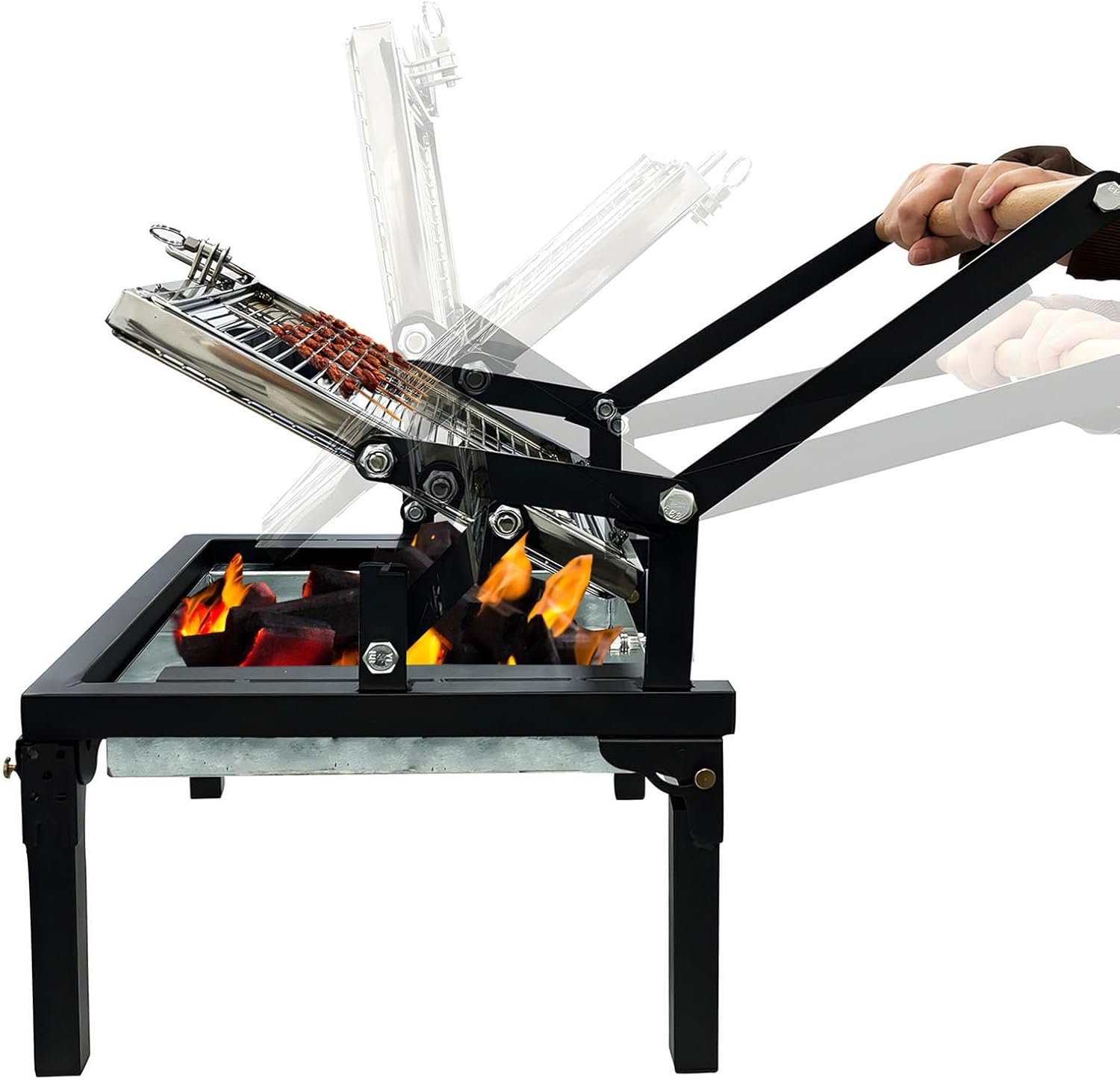 Ultimate BBQ Companion: Review of the Portable Camping Charcoal Grill