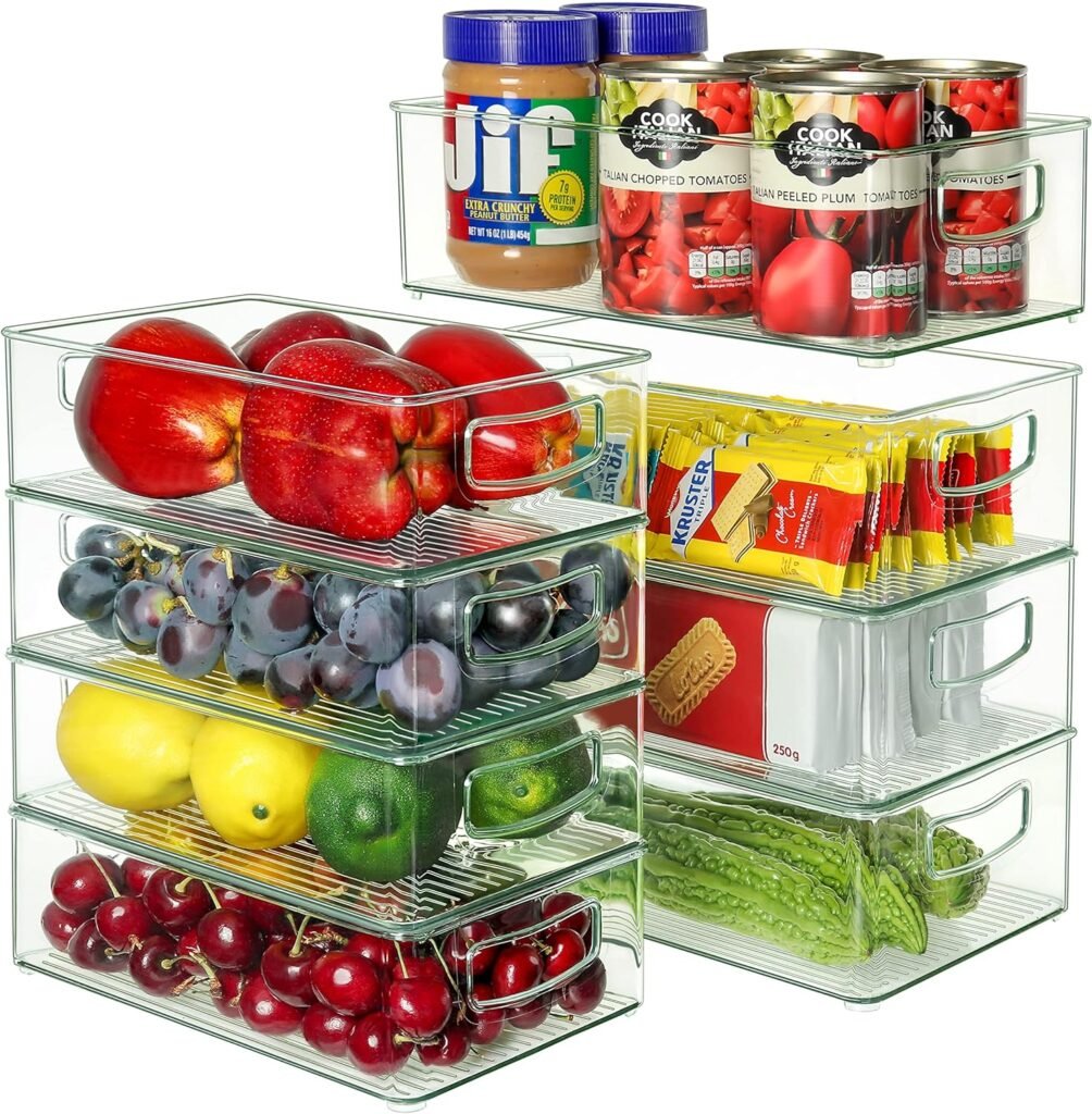 Ultimate Organization: Review of the Stackable 8 Pack Fridge Storage Containers