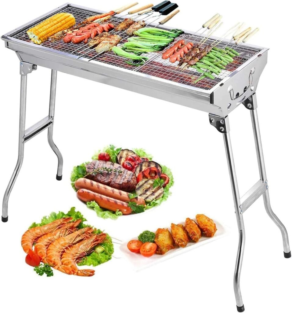 Ultimate Outdoor Cooking: The Best Stainless Steel Portable BBQ Grill Kit
