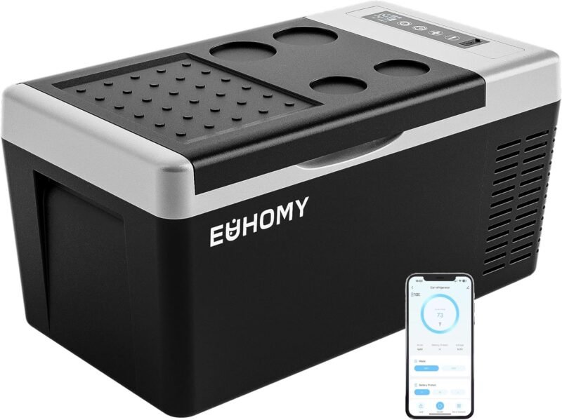 Ultimate Portability: EUHOMY 12V Refrigerator Review for Adventurers