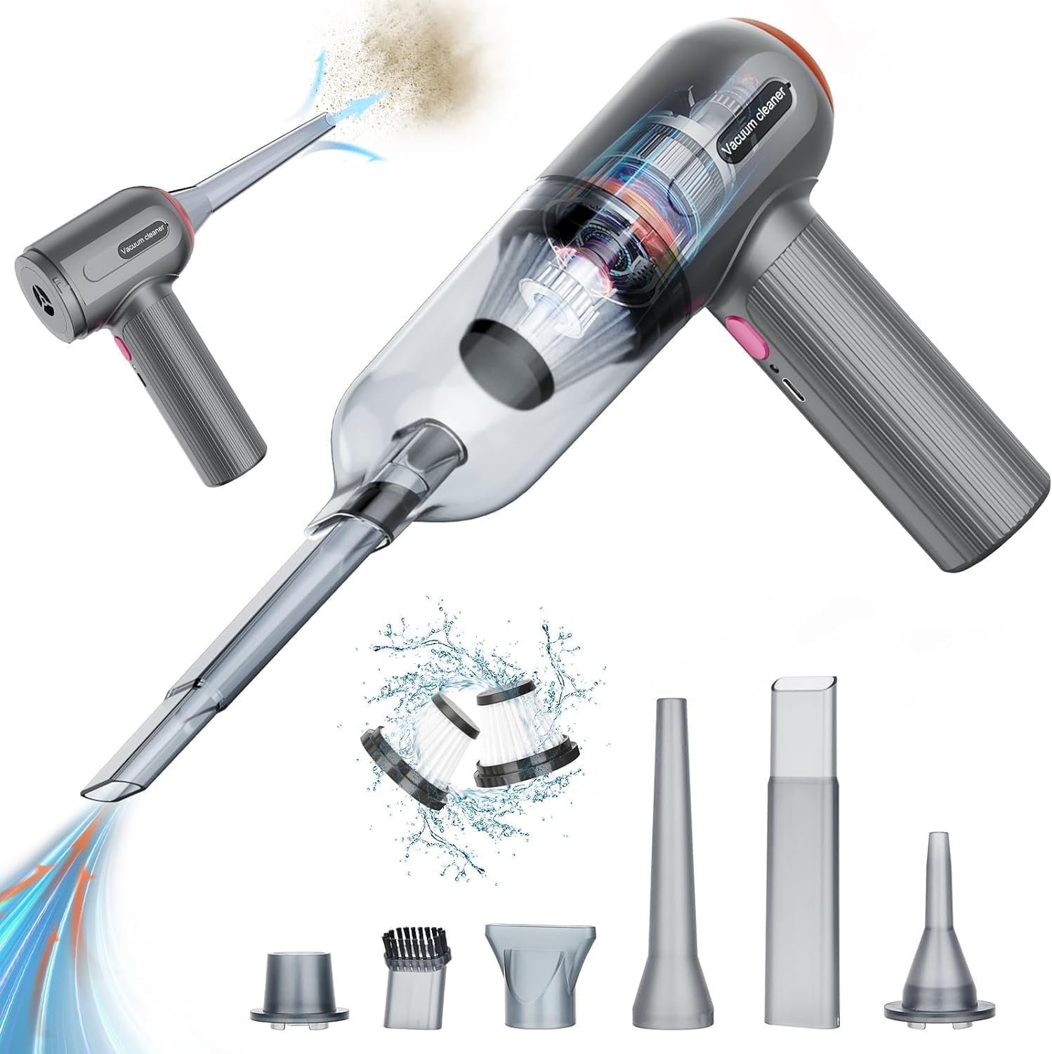 Ultimate Review: 15000PA Cordless Car Vacuum - Your Go-To Solution for Easy Detailing!
