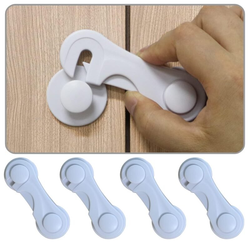 Ultimate Safety: 4-Pack Baby Proof Cabinet Door Locks Review