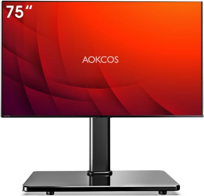 Ultimate Tabletop Swivel TV Stand: Flexibility and Style for Your TV!